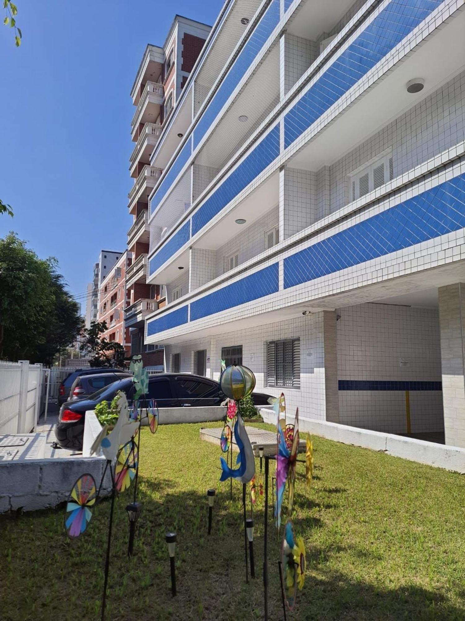 Beira Mar II Dorm Ap207 - Tupi - 15 Metros Da Praia - 2 Dormitorios Com Varanda - Wi Fi E Acomoda Ate 8 Pessoas - Estacionamento Gratuito Praia Grande  Exterior photo